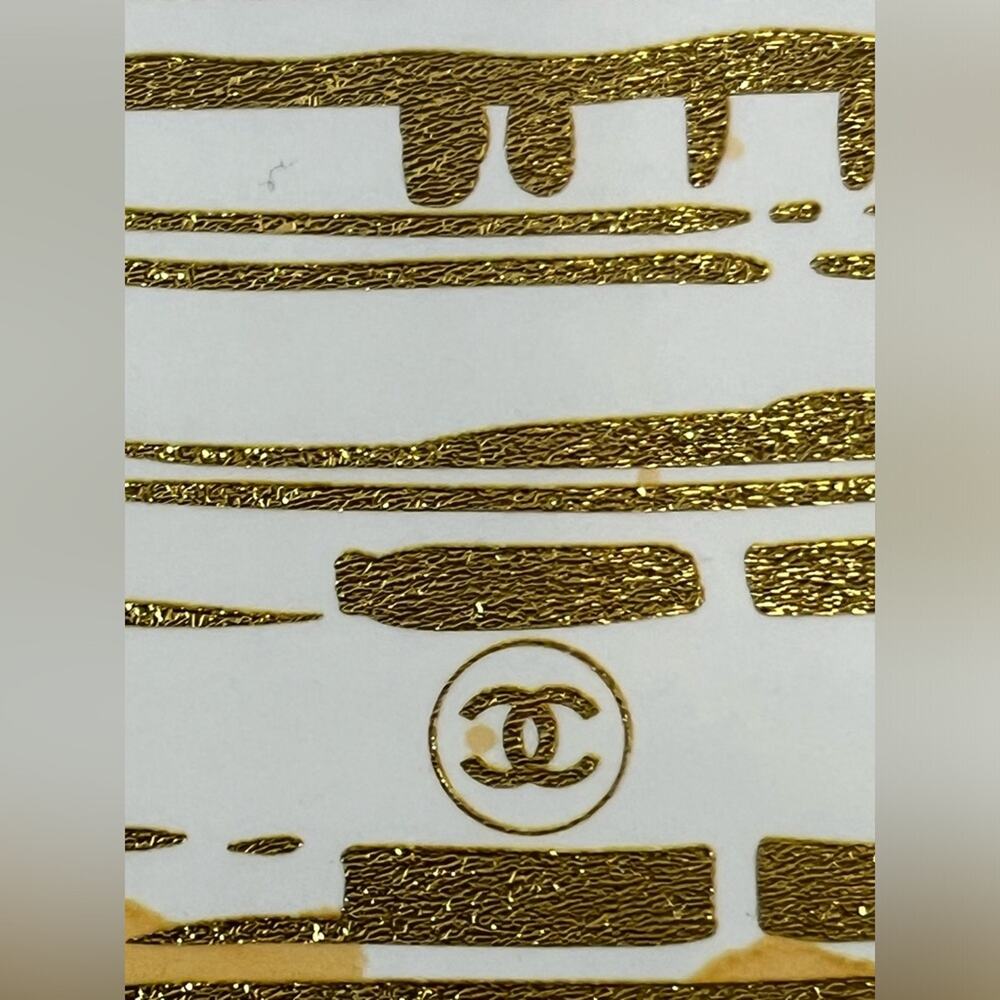 🌿SOLD Fashion No 5 Paris themed perfume bottle wooden block art - Picture 5 of 7